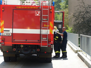 Ve Slovenského ulici hořel hrnec s jídlem