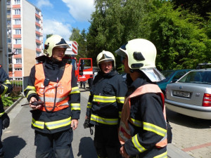 Ve Slovenského ulici hořel hrnec s jídlem