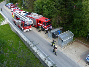 Ve Slovenského ulici hořel hrnec s jídlem