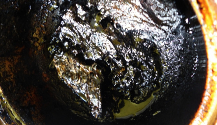 Ve Slovenského ulici hořel hrnec s jídlem