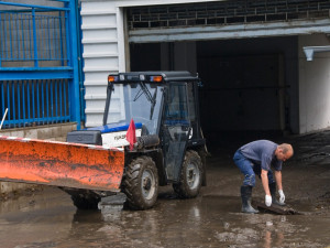 Velká voda na Slovanu