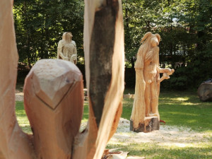 9. ročník dřevosochání Etnořez 2013