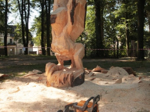 9. ročník dřevosochání Etnořez 2013