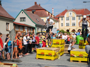 Součástí byly také závody v cyklotrialu