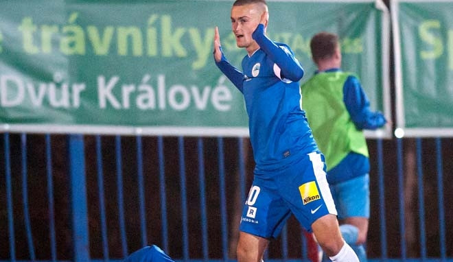 Slovan si zahrál s amatéry z Krásného Lesa