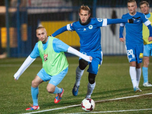 Slovan si zahrál s amatéry z Krásného Lesa