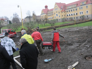 Zápas se hrát bude, havárie je odstraněna