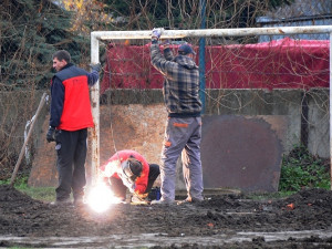Zápas se hrát bude, havárie je odstraněna