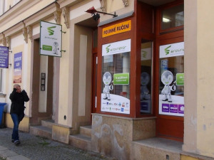 Pobočka v Liberci ve Frýdlantské ulici (směrem k pizzerii Maškovka)