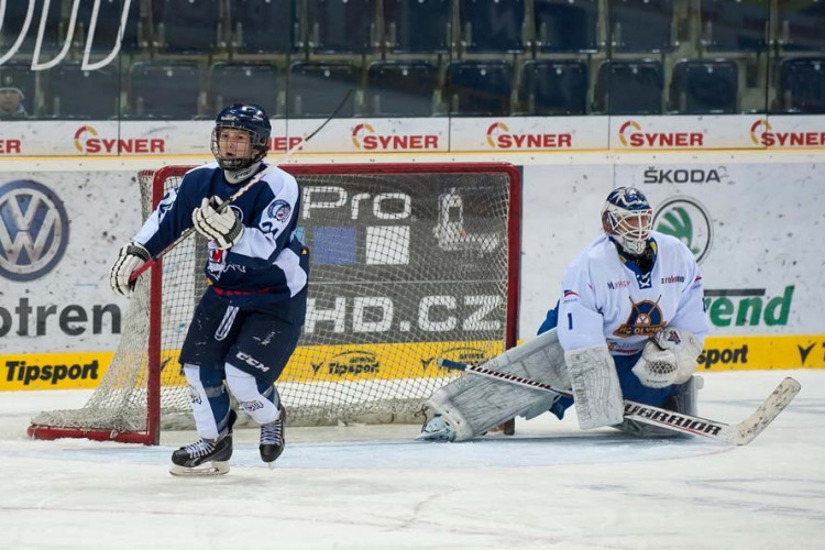 Exhibiční zápas Bílých Tygřic a Olympu Praha