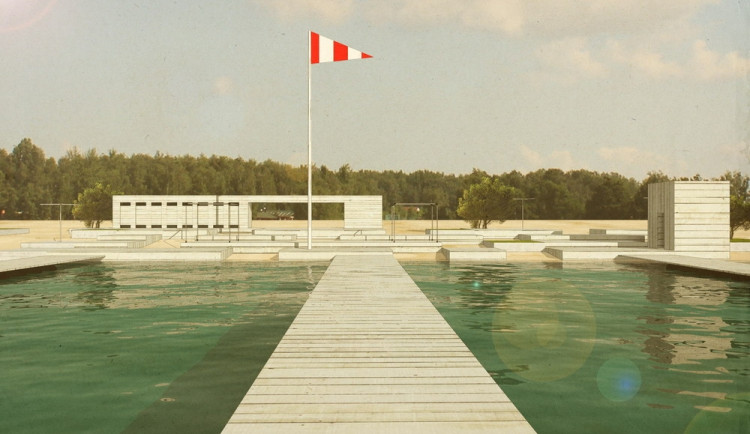 Pohled na plovárnu z mola