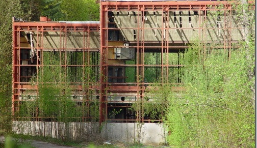 Pavilon A LVT v roce 2003