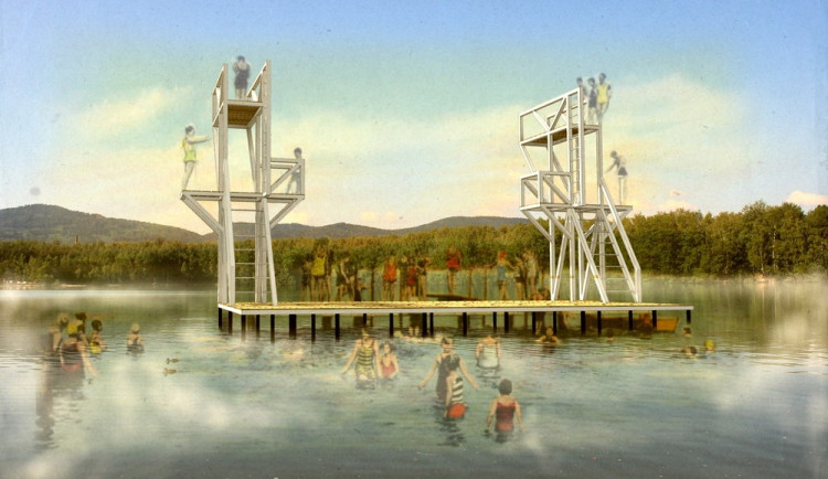 Dvě skokanské věže