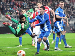 Slovan uhrál v Alkmaaru remízu a v Evropské lize končí