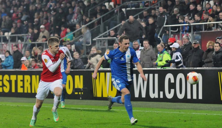 Slovan uhrál v Alkmaaru remízu a v Evropské lize končí