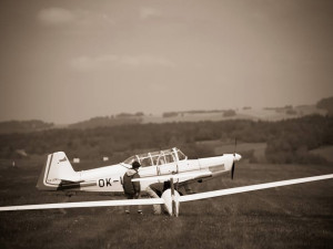 Momentky z libereckého letiště