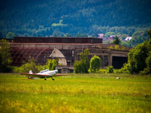 Momentky z libereckého letiště