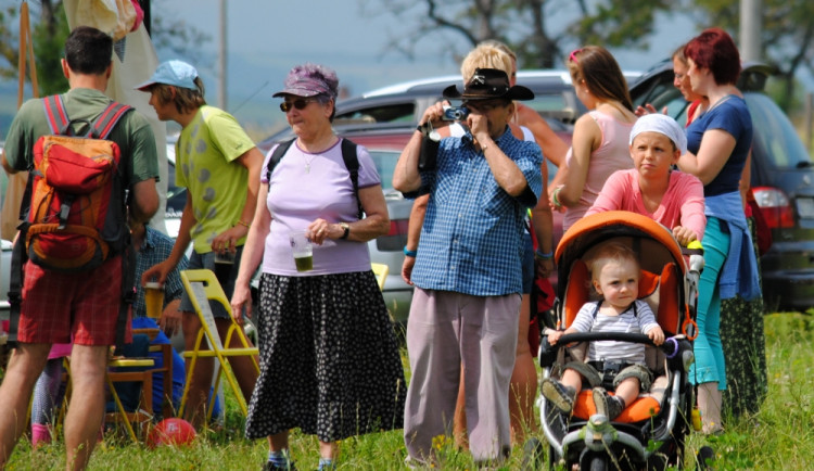 Návštěvníci Bačování