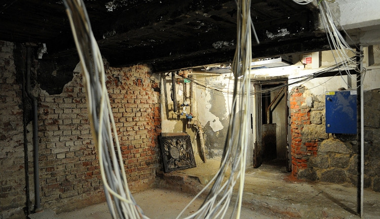 Přestavba Radničního sklípku začala. Foto: MML/ Jan Král