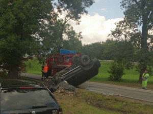 Neděle ve znamení dopravních nehod