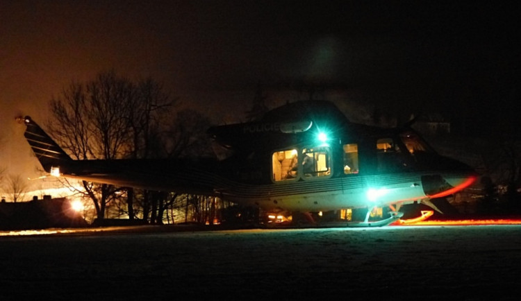 Požár a rozsáhlá pátrací akce. Noční cvičení plánovali dva roky