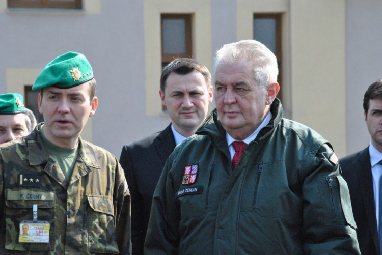 Miloš Zeman zahájil návštěvu Libereckého kraje