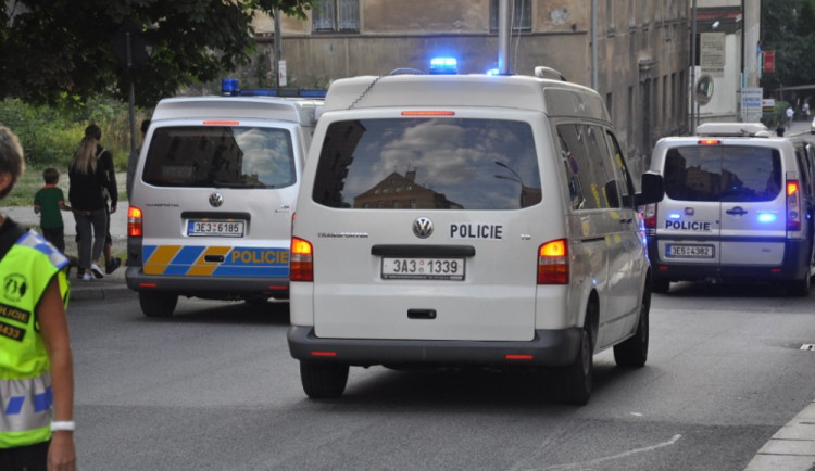 Pochod fanoušků Hajduku Split Libercem