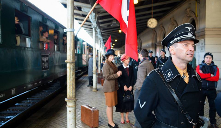 Natáčení seriálu Poslední vízum v Liberci