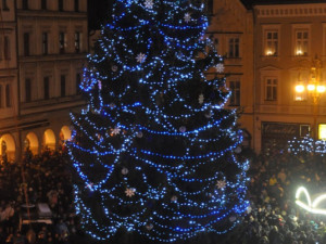 Rozsvícení vánočního stromku v Liberci