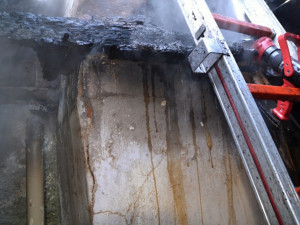 Požár rodinného domu na Fojtce