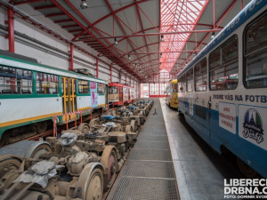 Vozovna libereckého dopravního podniku