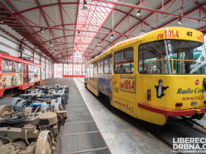 Vozovna libereckého dopravního podniku