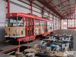 Vozovna libereckého dopravního podniku