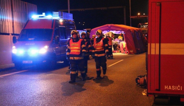 Cvičení v libereckém tunelu