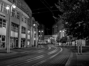 Noční Liberec pohledem Martina Škrabálka