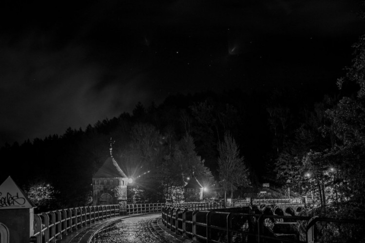 Noční Liberec pohledem Martina Škrabálka