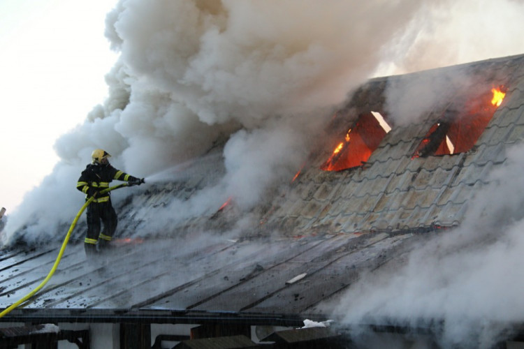 Požár penzionu Chlum
