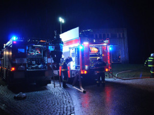 Požár v Natura Parku Harrachov