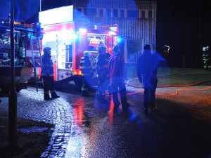 Požár v Natura Parku Harrachov