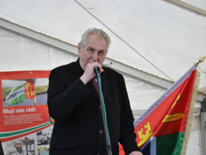 První den návštěvy prezidenta Miloše Zemana v Libereckém kraji