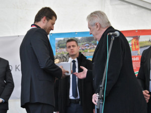 První den návštěvy prezidenta Miloše Zemana v Libereckém kraji