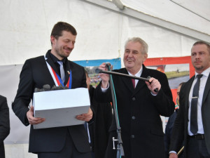 První den návštěvy prezidenta Miloše Zemana v Libereckém kraji