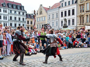 Jarmark před libereckou radnicí