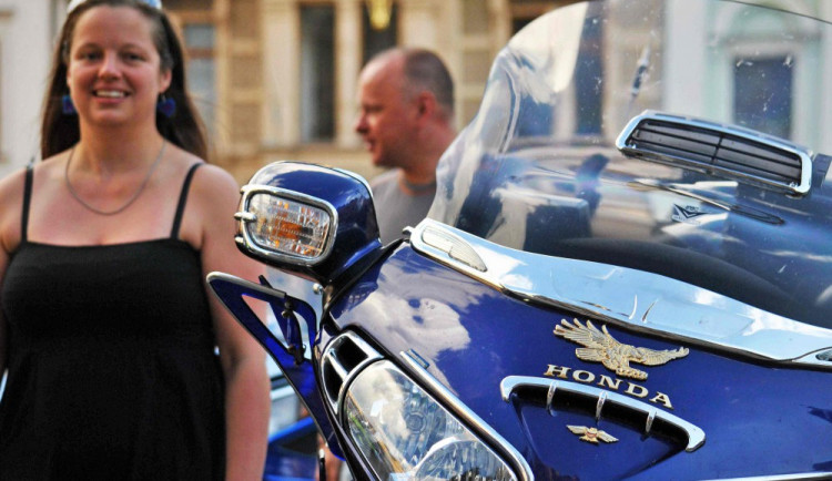 Sraz motocyklů Gold Wing