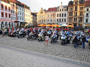 Sraz motocyklů Gold Wing