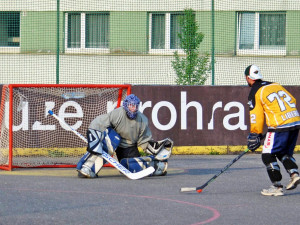 Hokejbalový titul mají Vosy