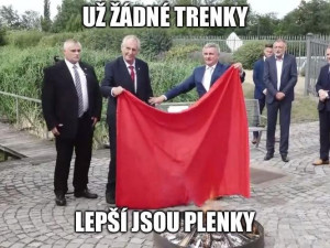 Miloš Zeman a koláže