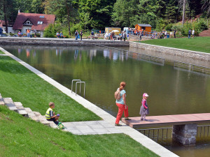 Lesní koupaliště se otevřelo pro veřejnost