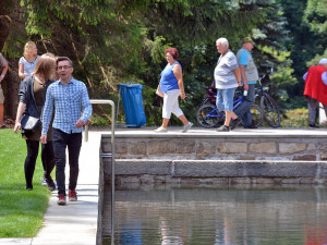 Lesní koupaliště se otevřelo pro veřejnost