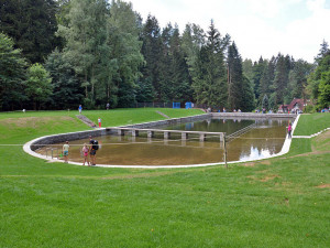 Lesní koupaliště se otevřelo pro veřejnost